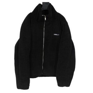 Ambush Mens Fleece Logo Jacket Small Size 1 Black Wool